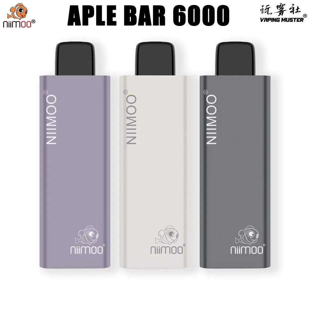 Niimoo 6000 Puffs Plus OEM ODM Electronic Cigarette Disposable Vape Pen Wholesale I Vape Pen